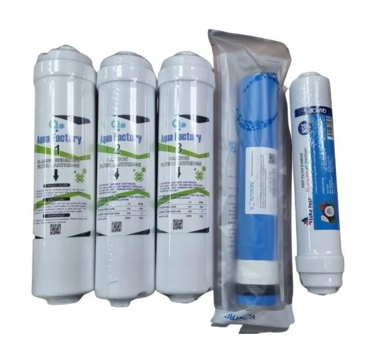 Aqua Factory 5 li Çubuklu Inline Filtre Seti